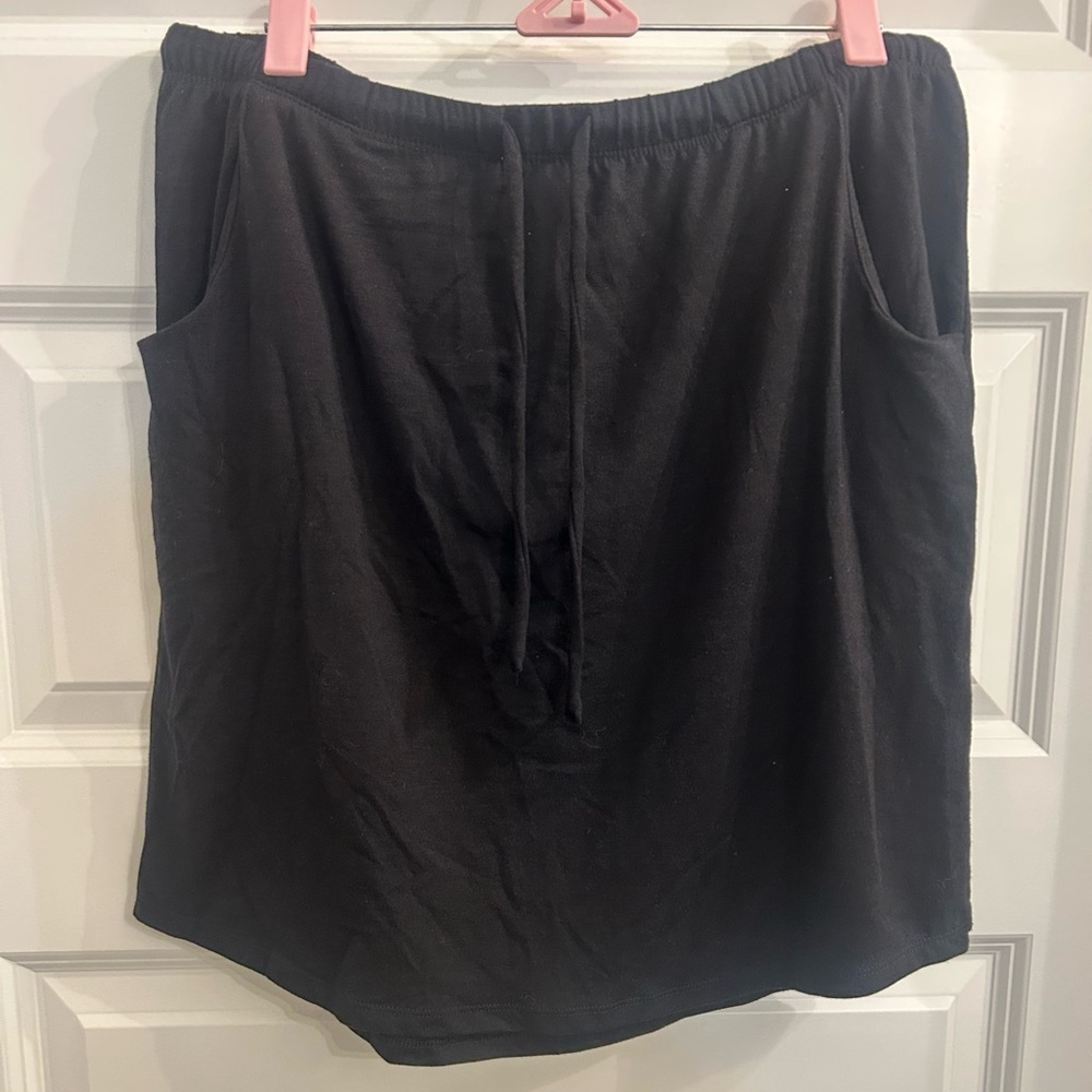 Black Casual Skirt